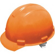 Каска строительная оранжевая для рабочих